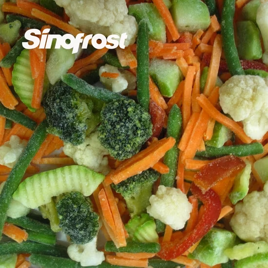 Ervilhas verdes congeladas IQF de vegetais congelados